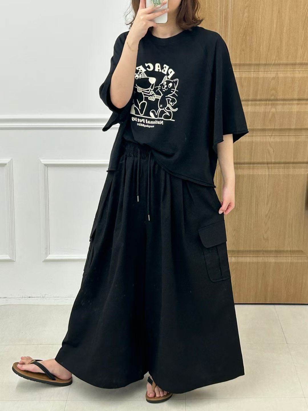 兩袋扯布料裙褲