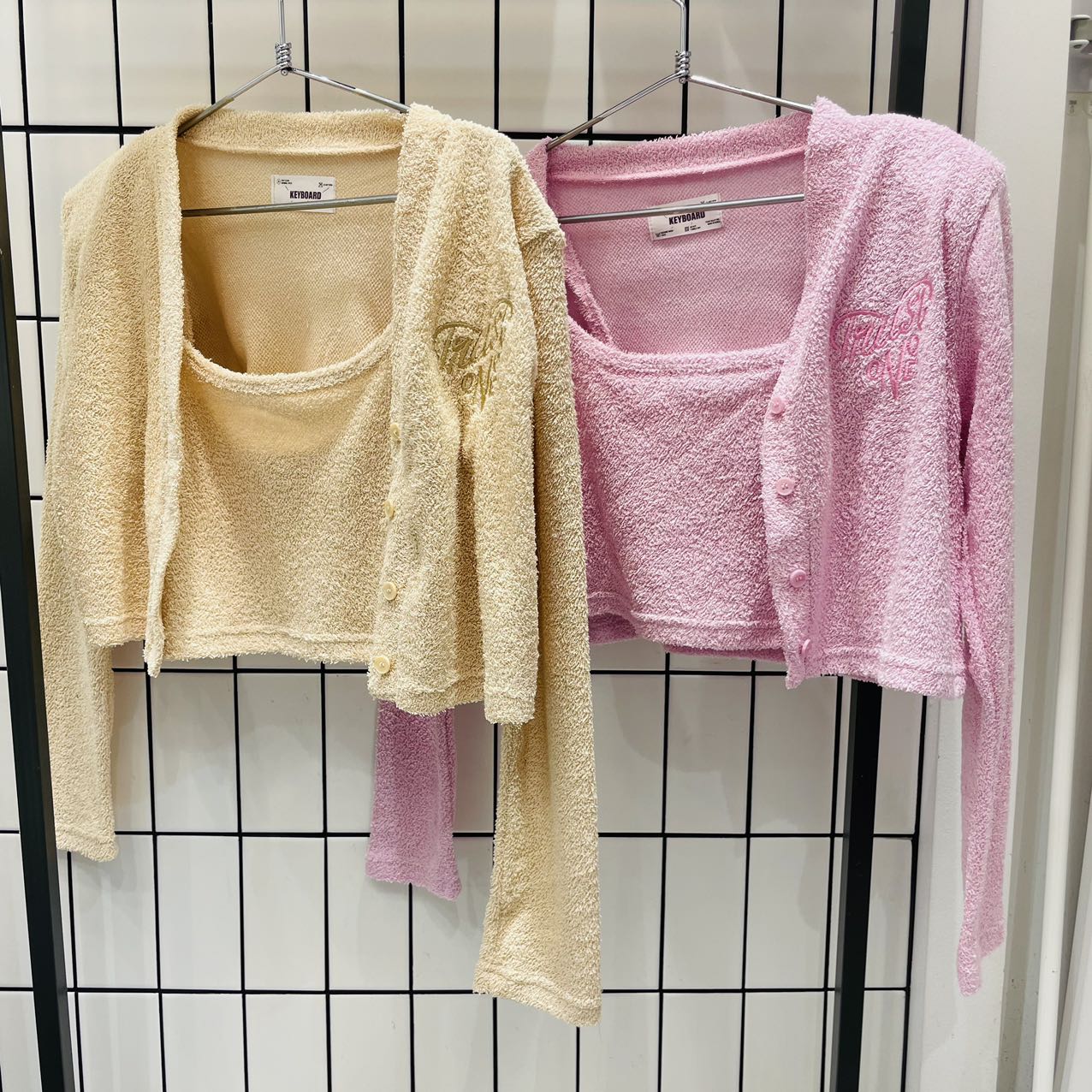 Towel material jacket set