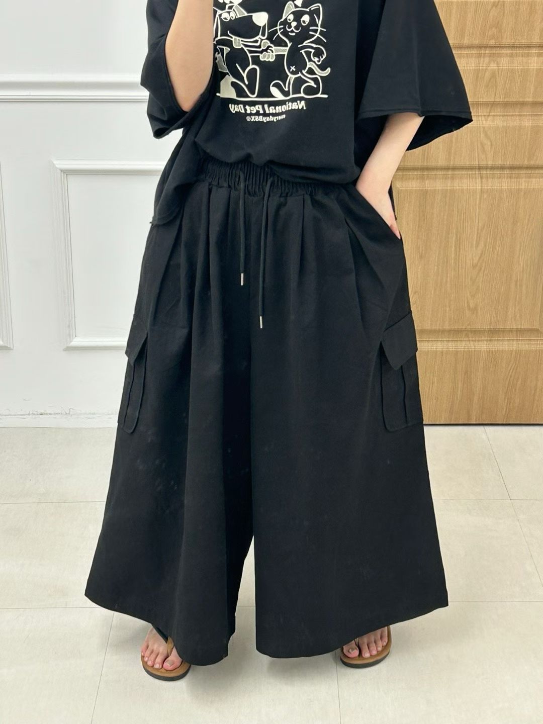 兩袋扯布料裙褲