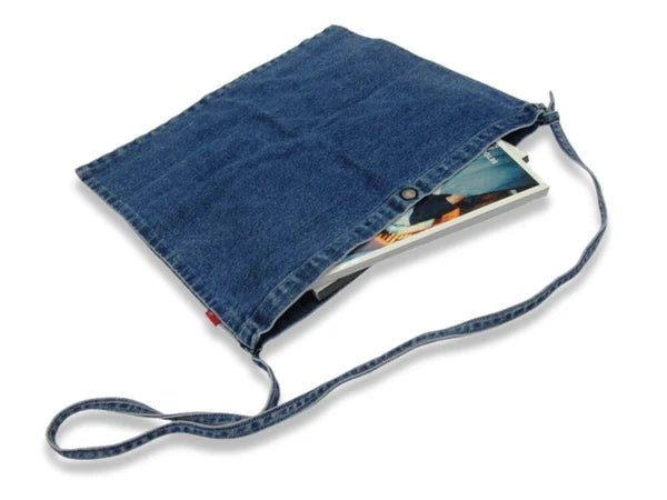 Made in Japan, single strap denim bag