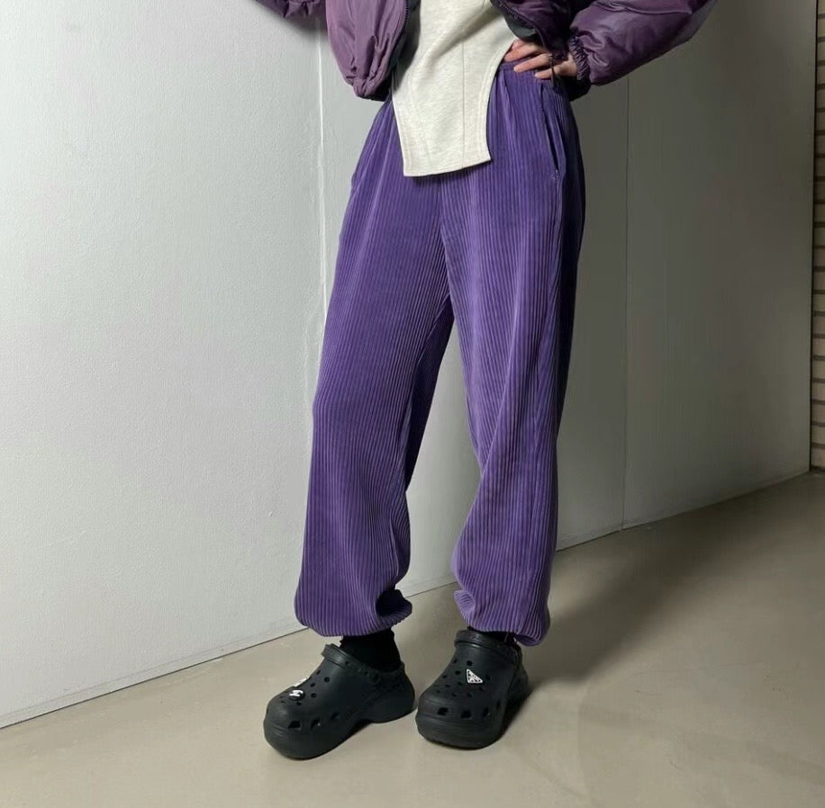 Corduroy corduroy trousers