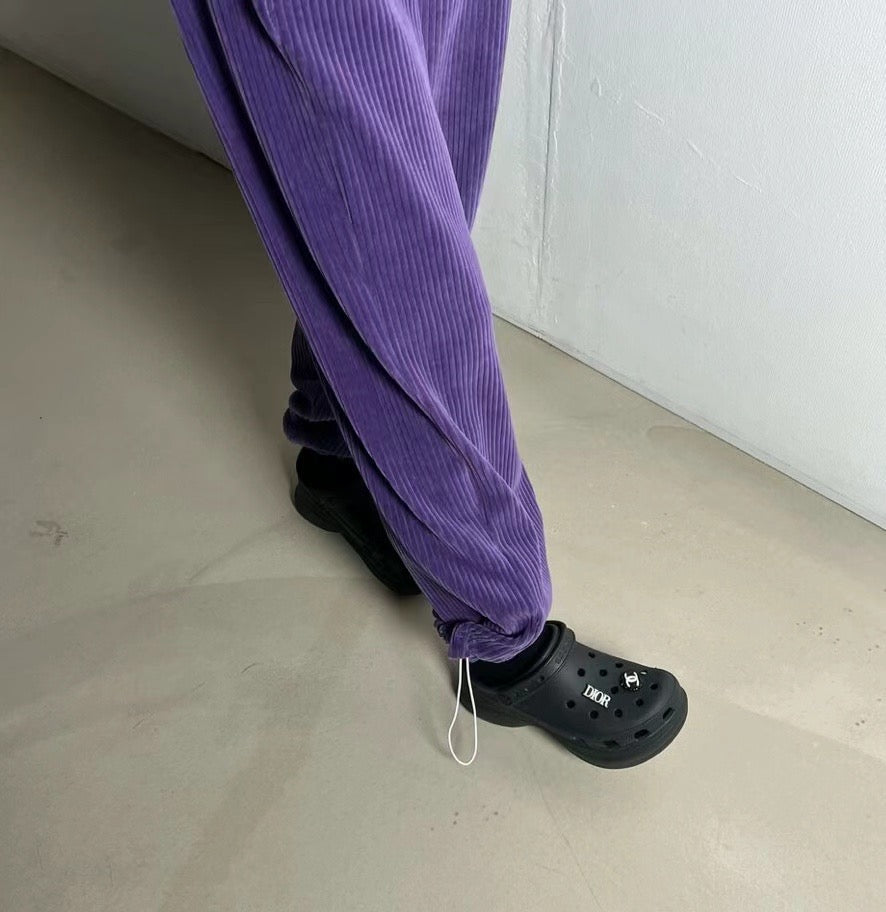 Corduroy corduroy trousers