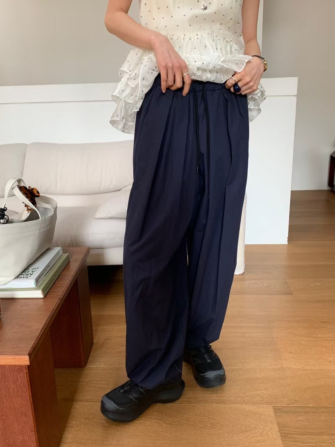 蘿蔔型布褲
