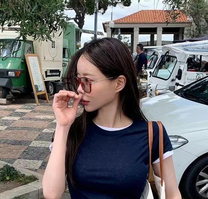 Large frame sunglasses (No.2665)