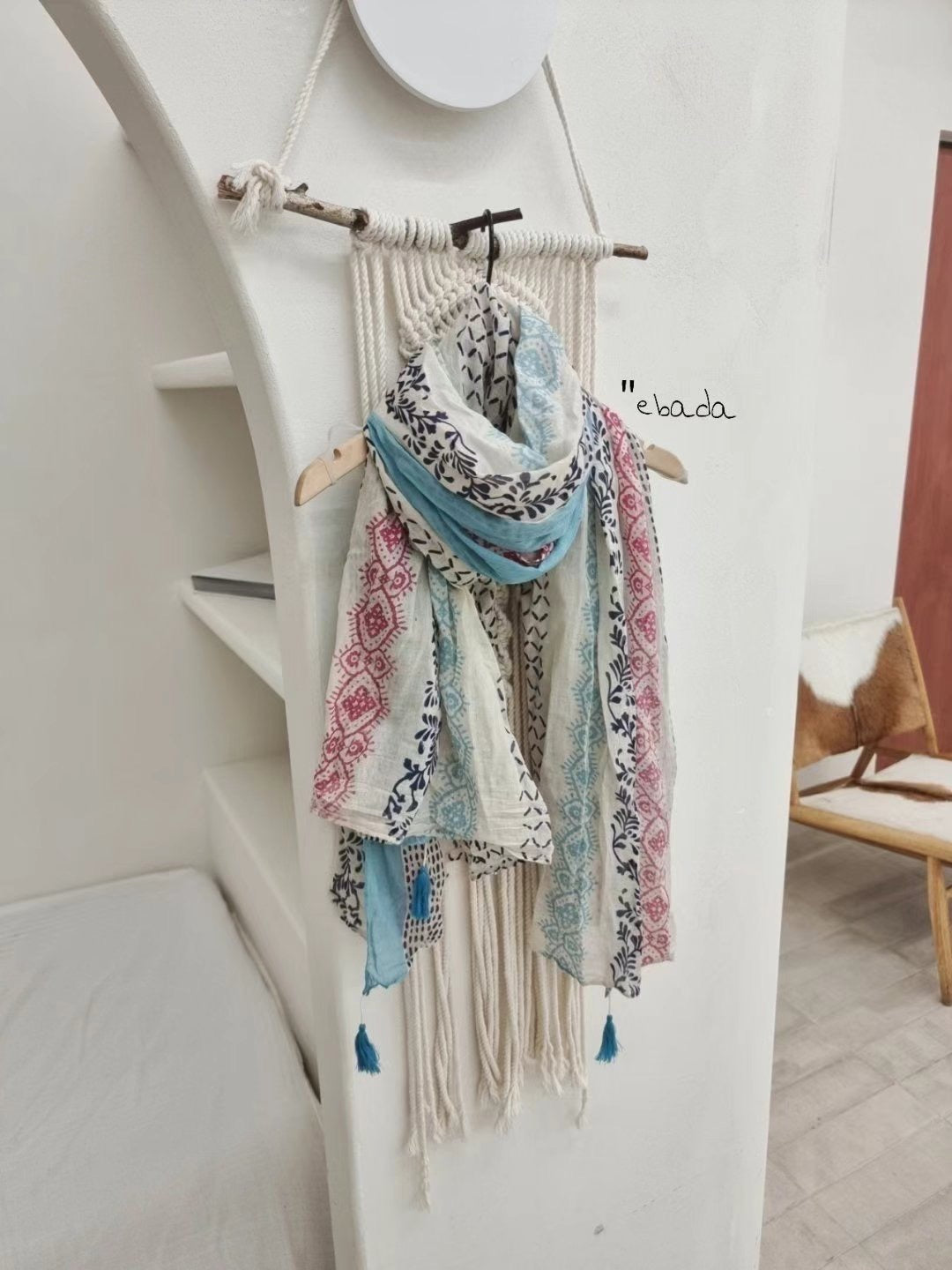 Flow neck scarf