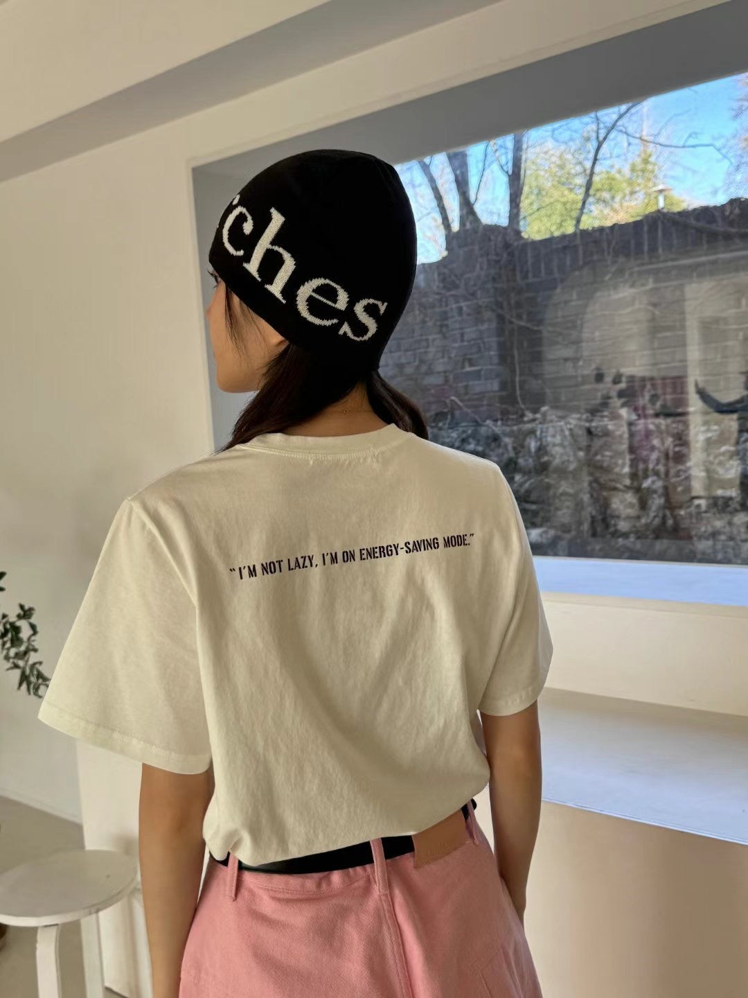 背“I am not lazy” Tee