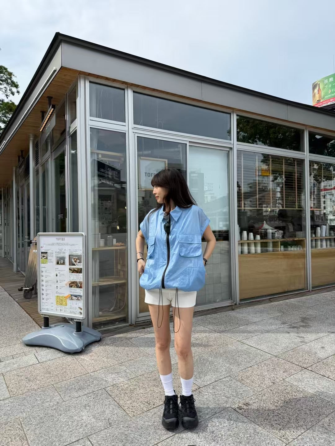 可拆袖兩着令面褸