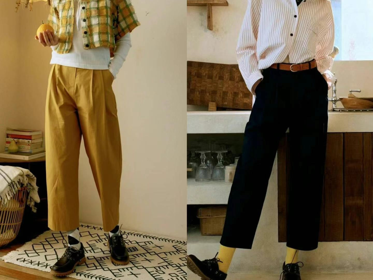 suspender trousers