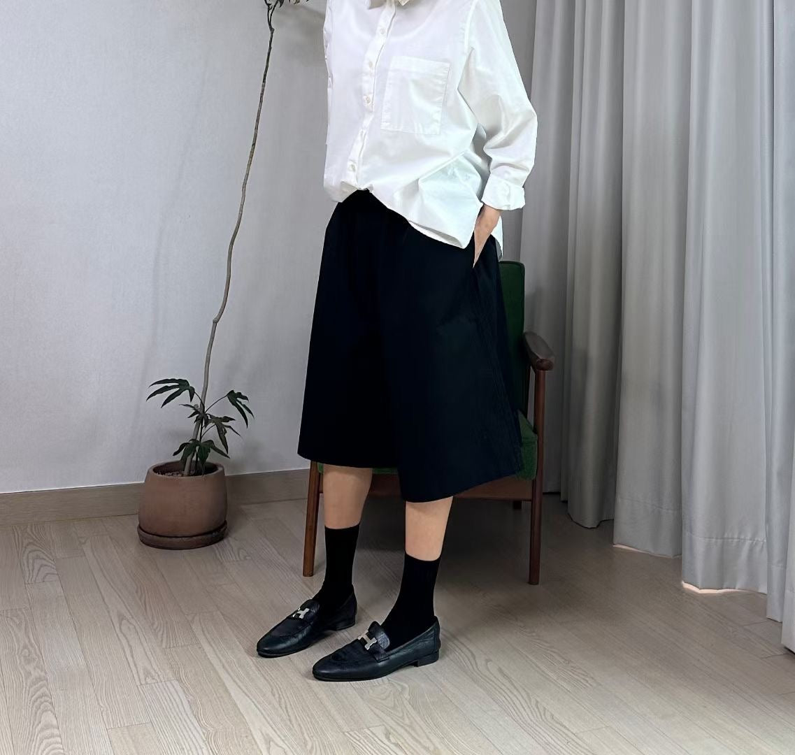 wide leg shorts