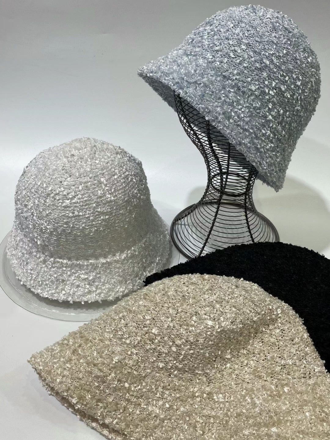 Towel material bucket hat