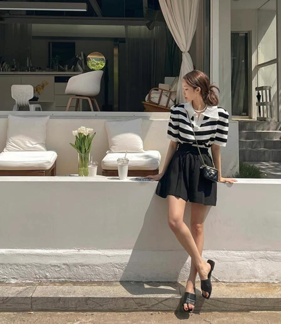 high waist shorts