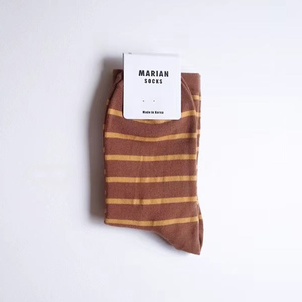 橫間襪 ($100/4對)