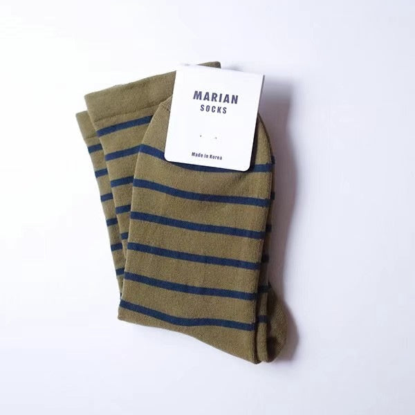 橫間襪 ($100/4對)