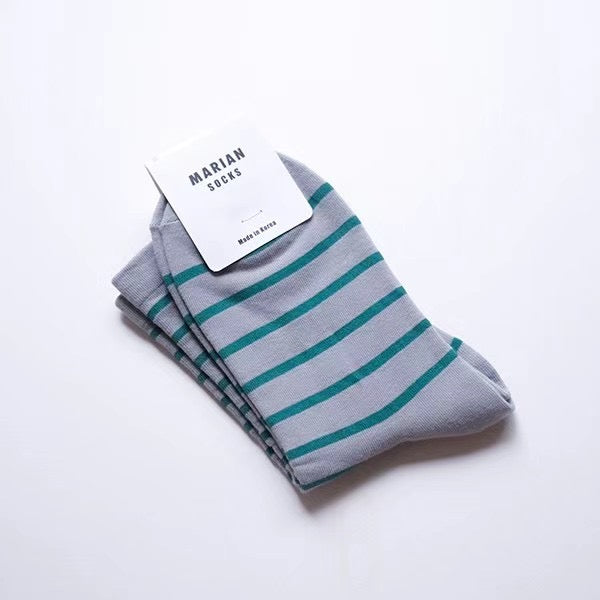 橫間襪 ($100/4對)