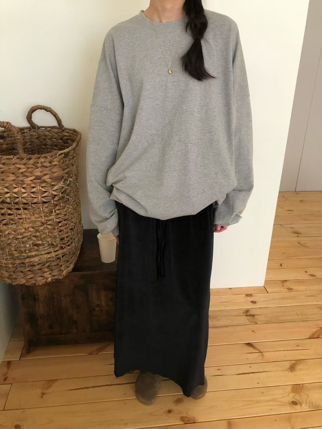 束袖長Tee