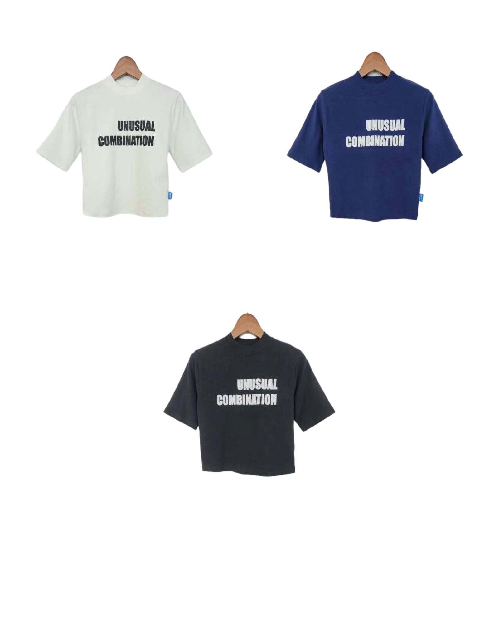 Unusual Short Sleeve Thick Tee