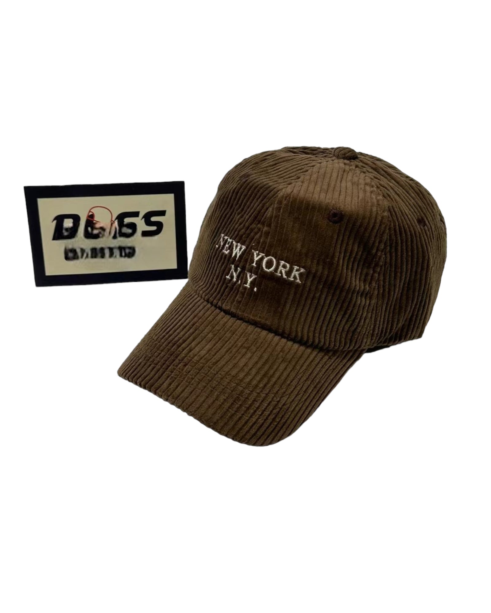 Corduroy English Cap