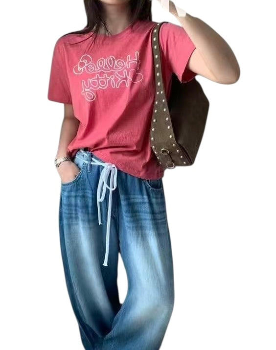 洗水牛仔褲