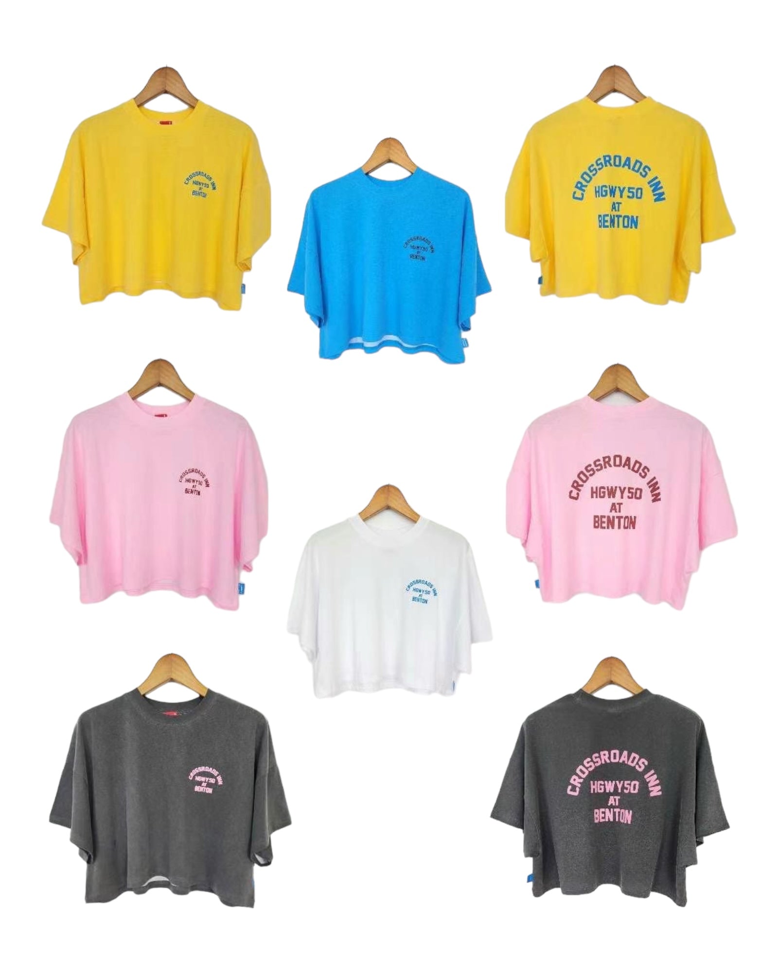 Memorize short Tee with English characters