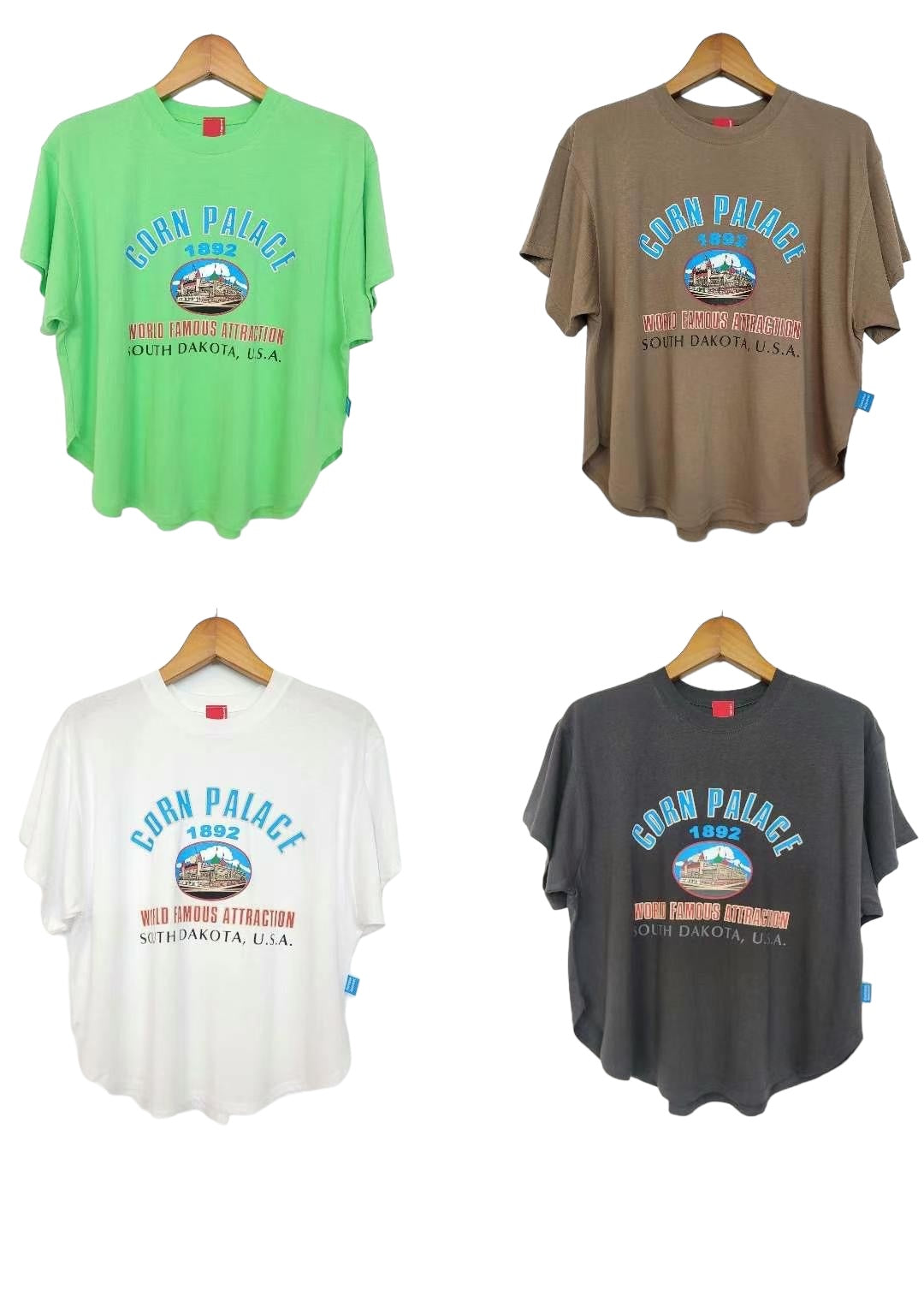 'Corn Palace" Round Leg Tee