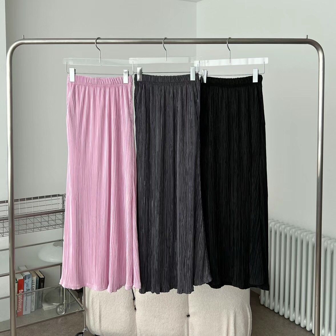 pit pattern long skirt