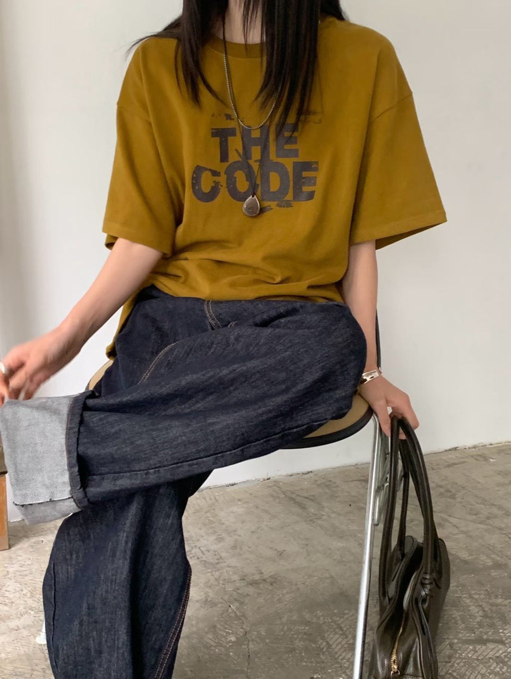“The Code”長Tee