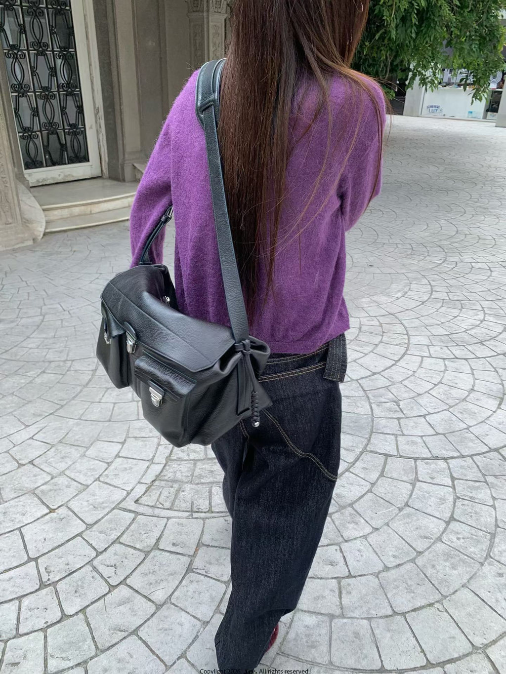 雙袋羊毛外套