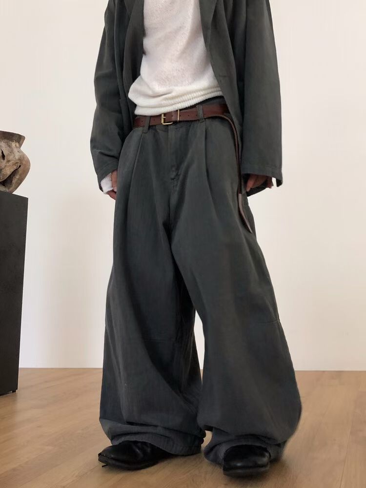 Over Size cut洗水西裝褸(set裝可另購洗水Curved Jeans)