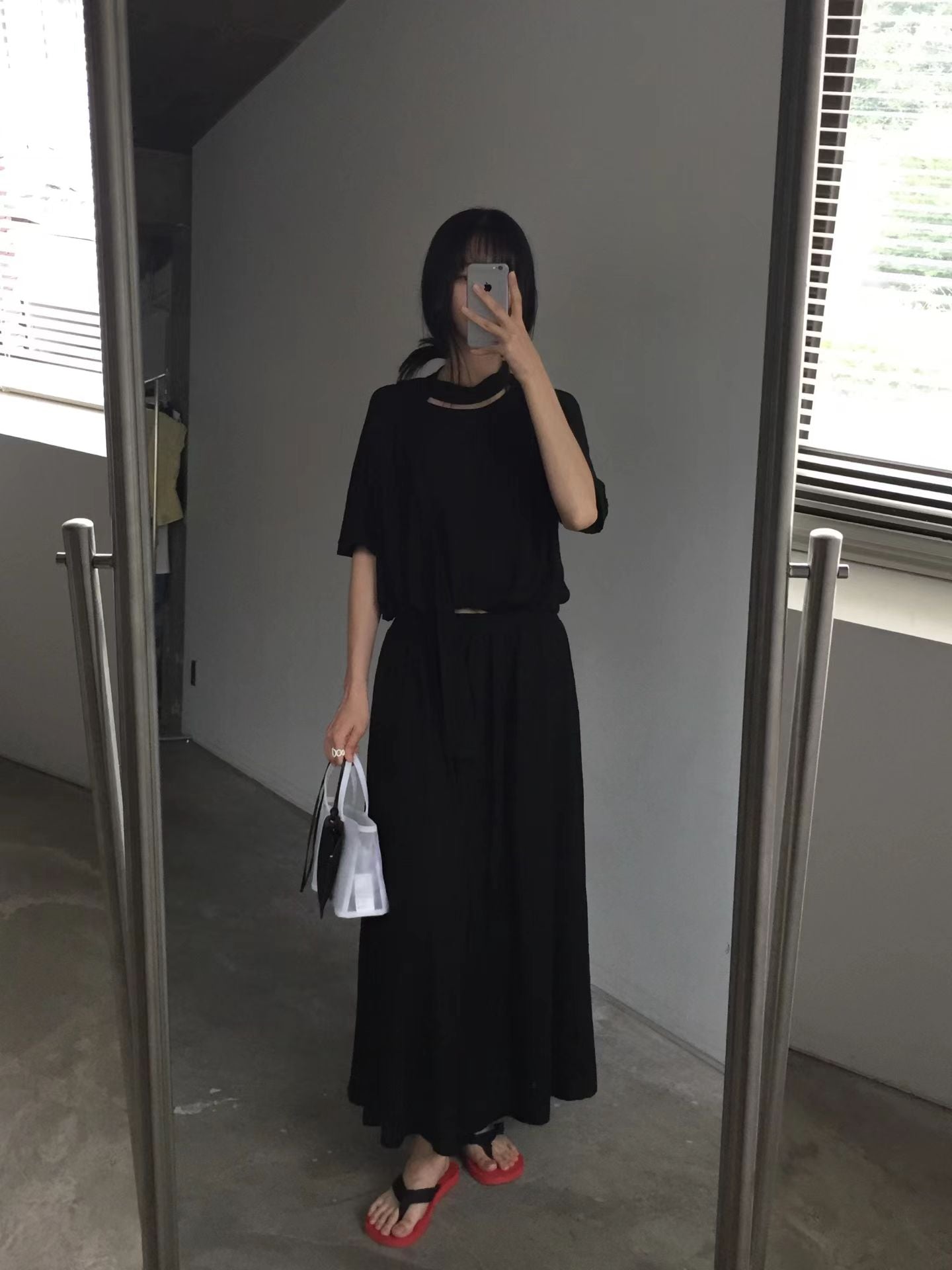 純棉長裙(set裝可另購純棉連帶Tee)