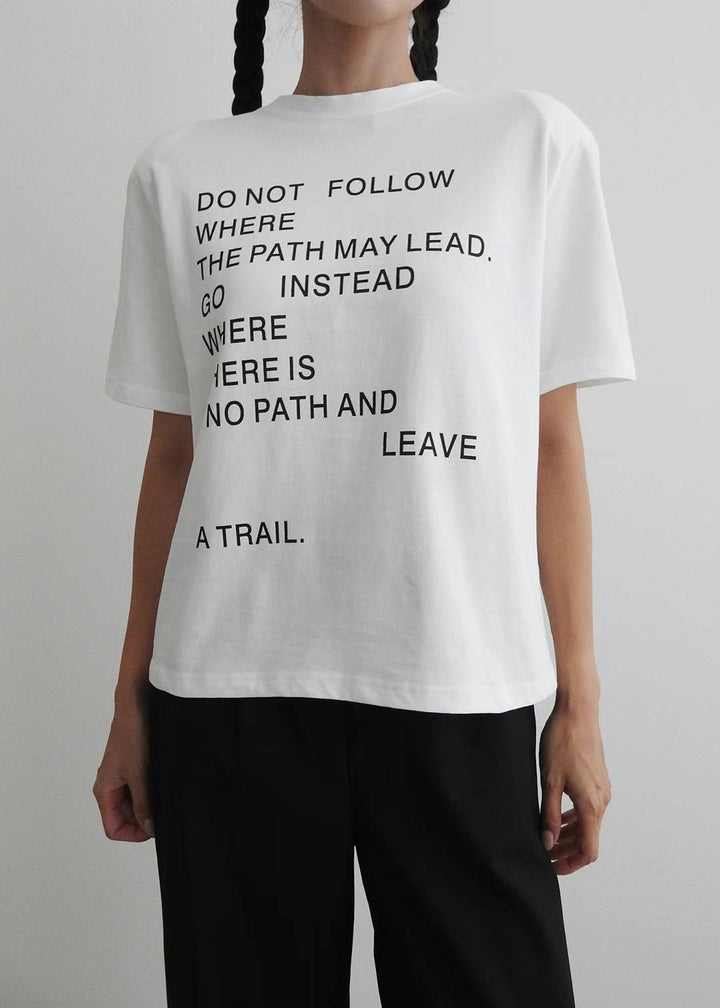 "Do not Follow" Tee