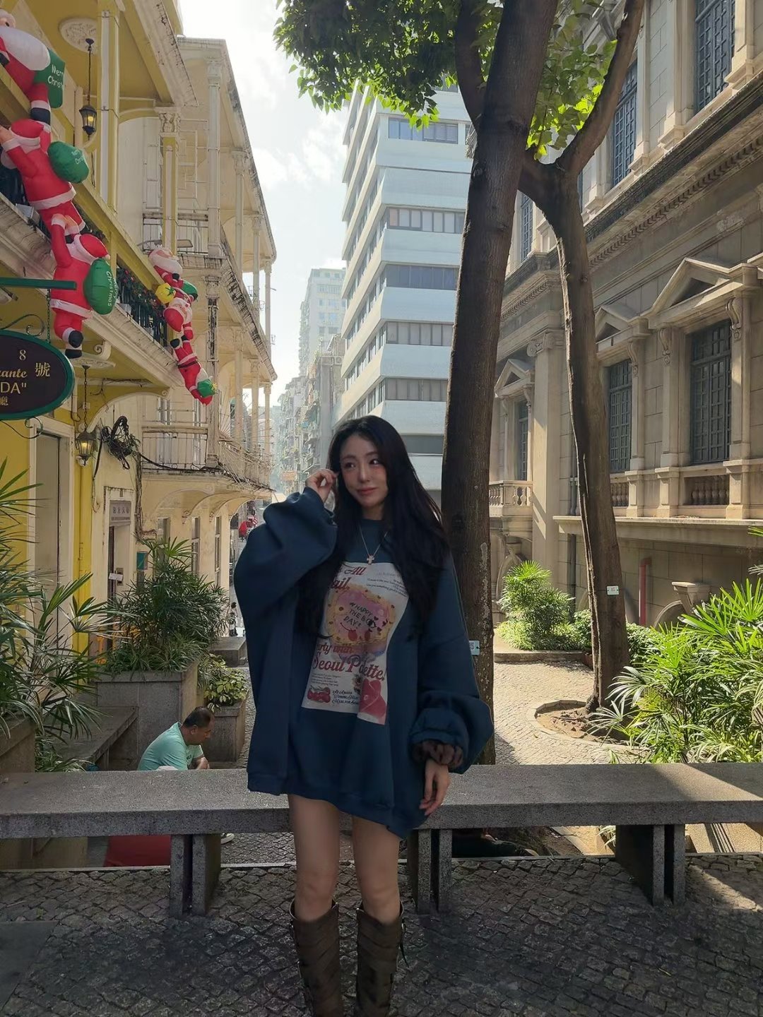 Bear Bear / Cake長衛衣