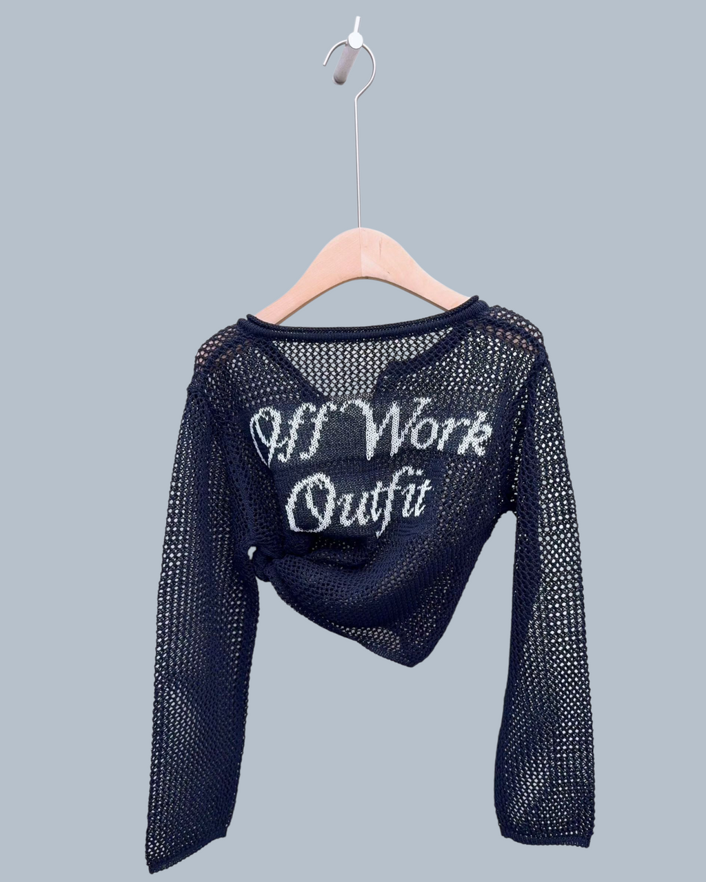 “Off Work”網網外套