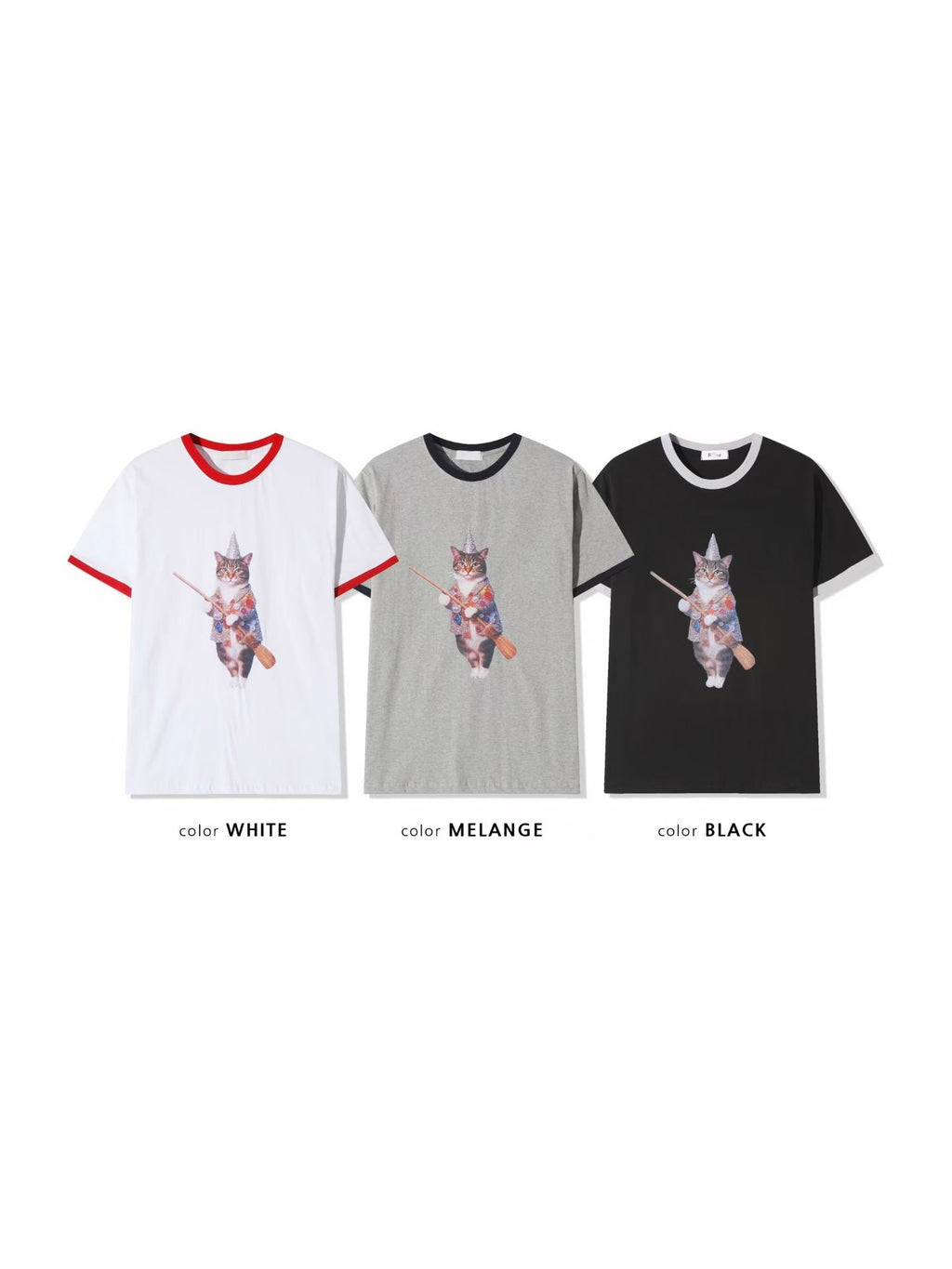 貓貓拚色Tee