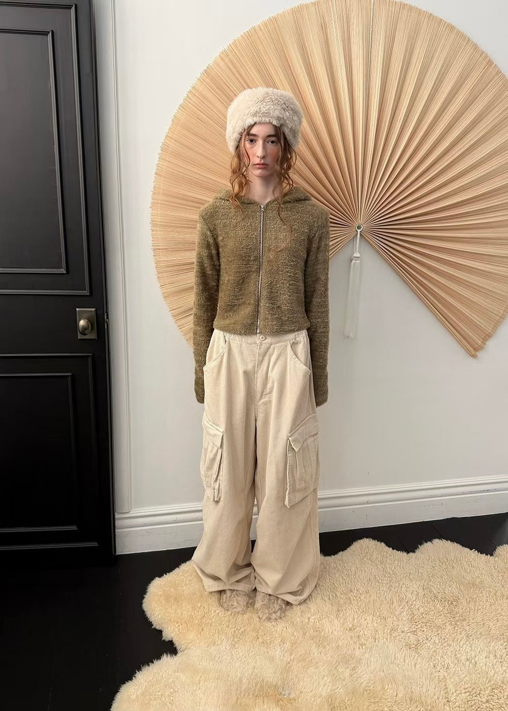 有帽拉鏈外套
