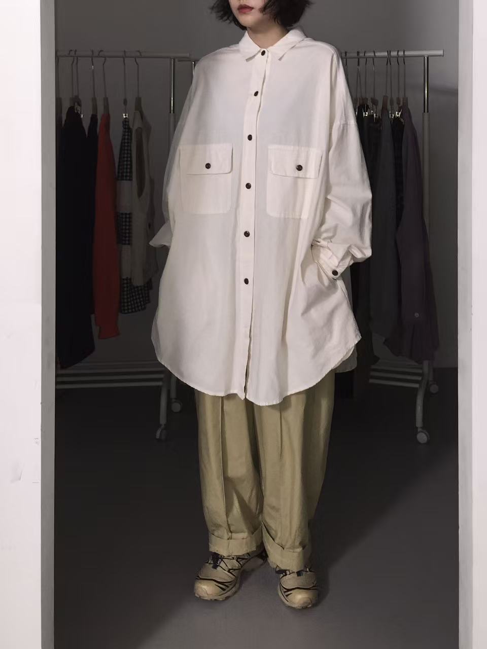 Pocket長恤