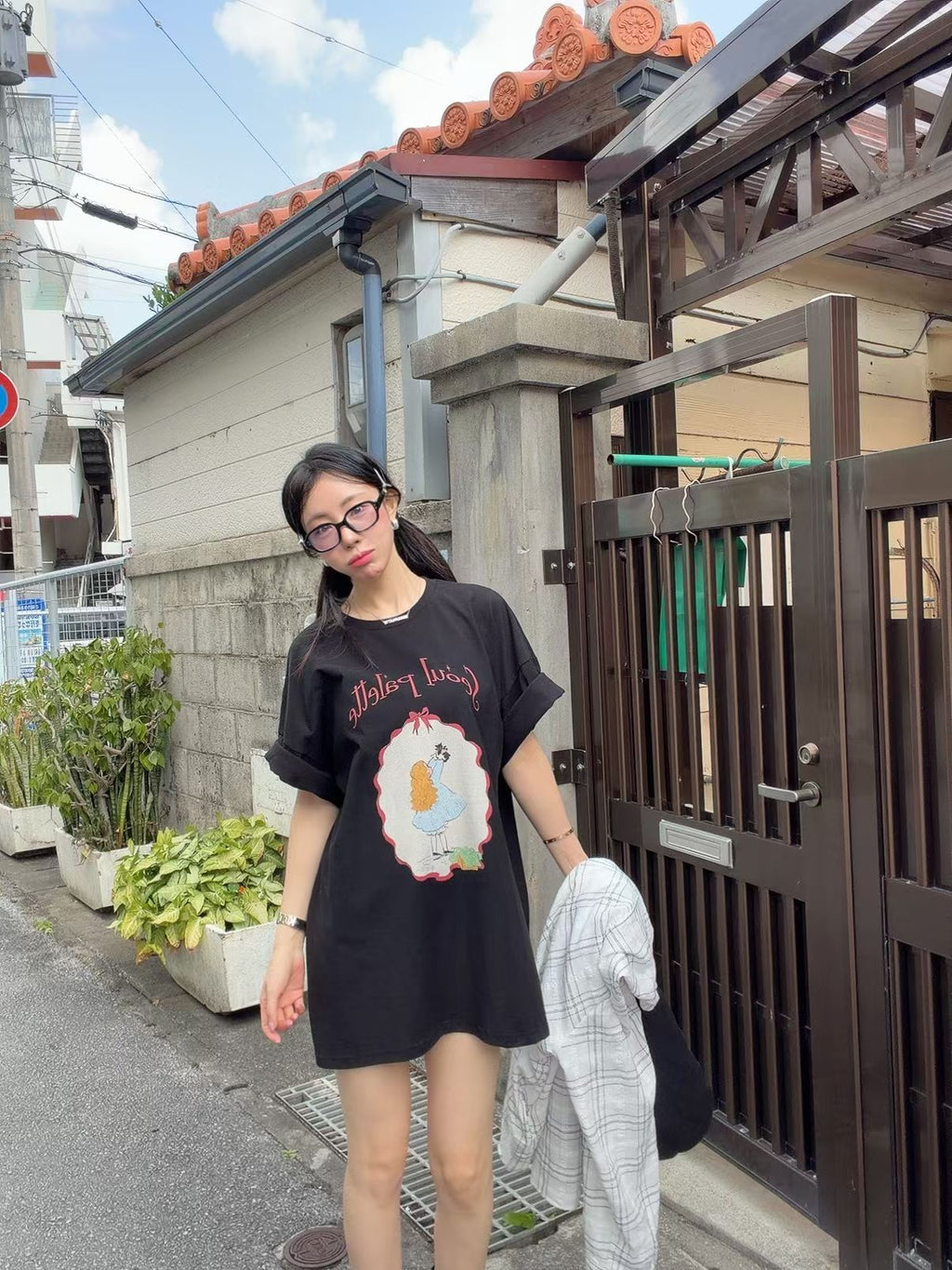 “Seoul”女仔長Tee