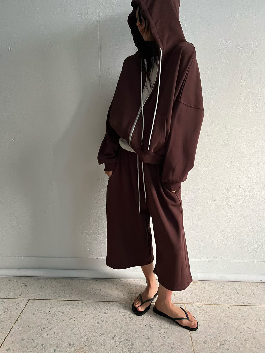 四骨布褲(set裝可另購有帽布外套)
