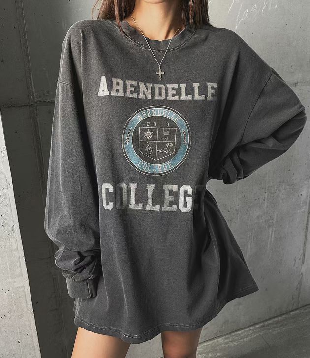 “COLLEGE”長Tee