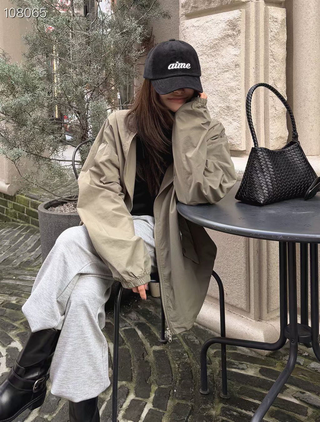 ‘Amie’燈芯絨cap