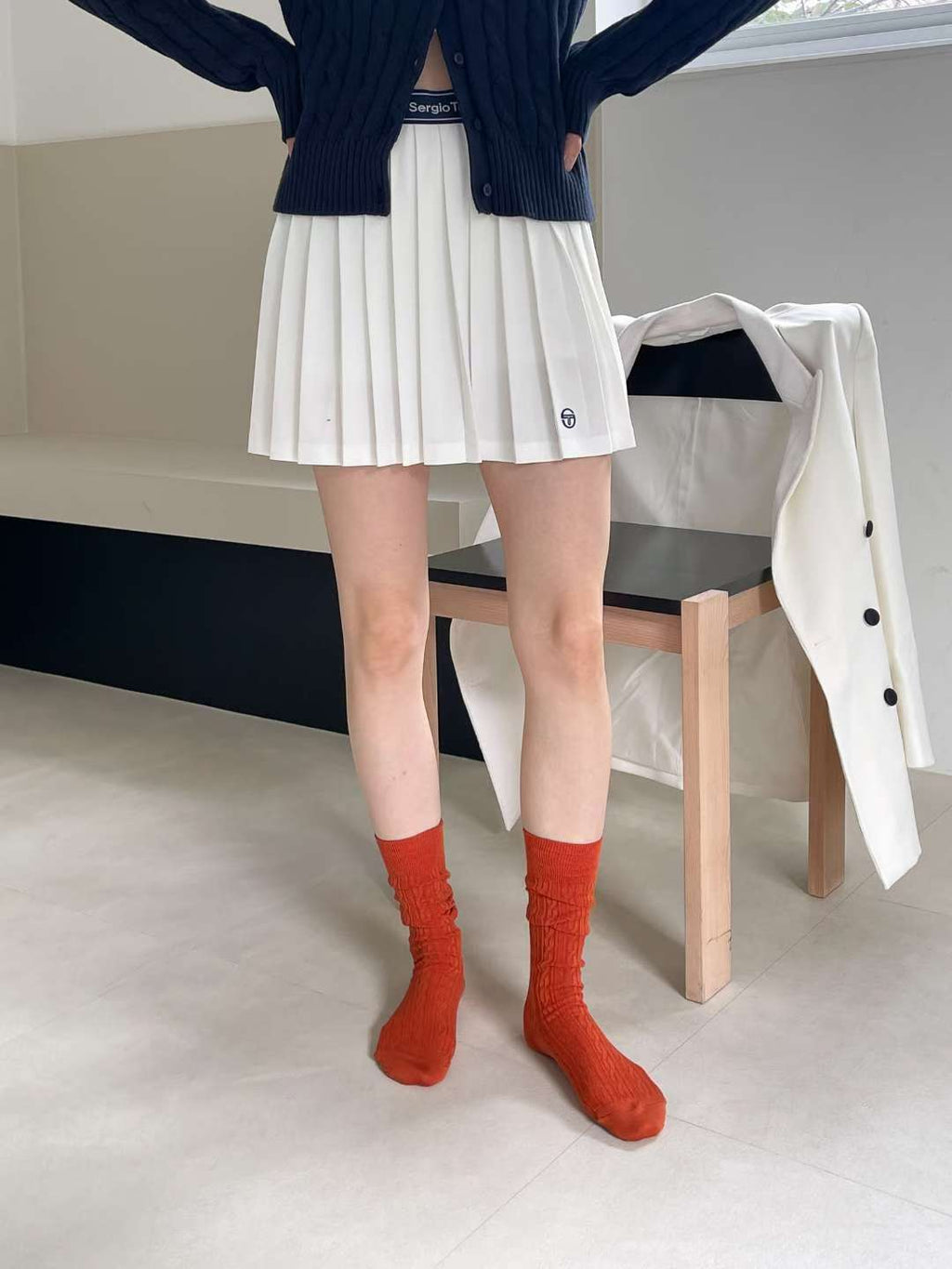 羊毛節節襪 ($100/3對)