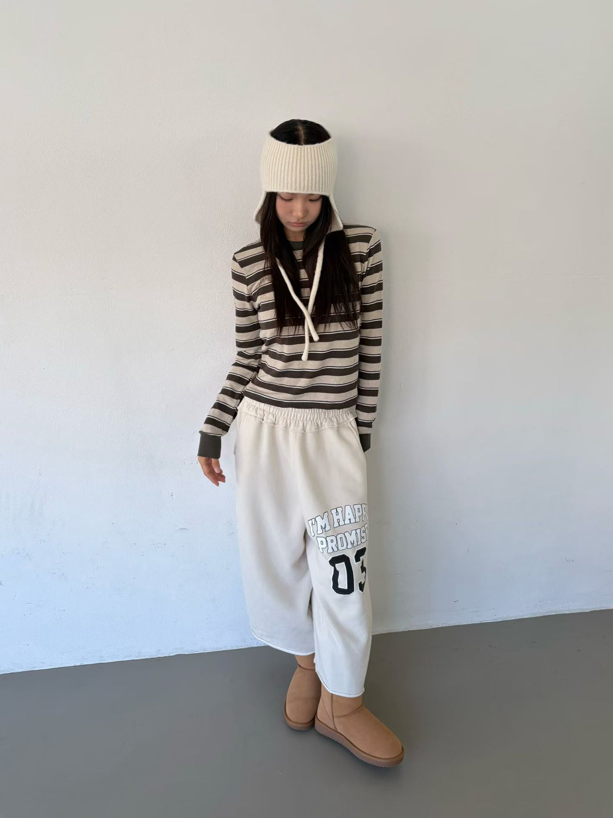 束袖橫間Tee