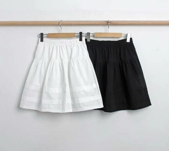 half fold short umbrella skirt