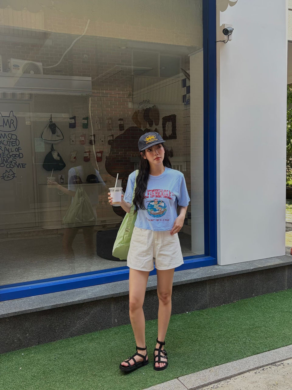 ”MR.FISHERMAN“短Tee