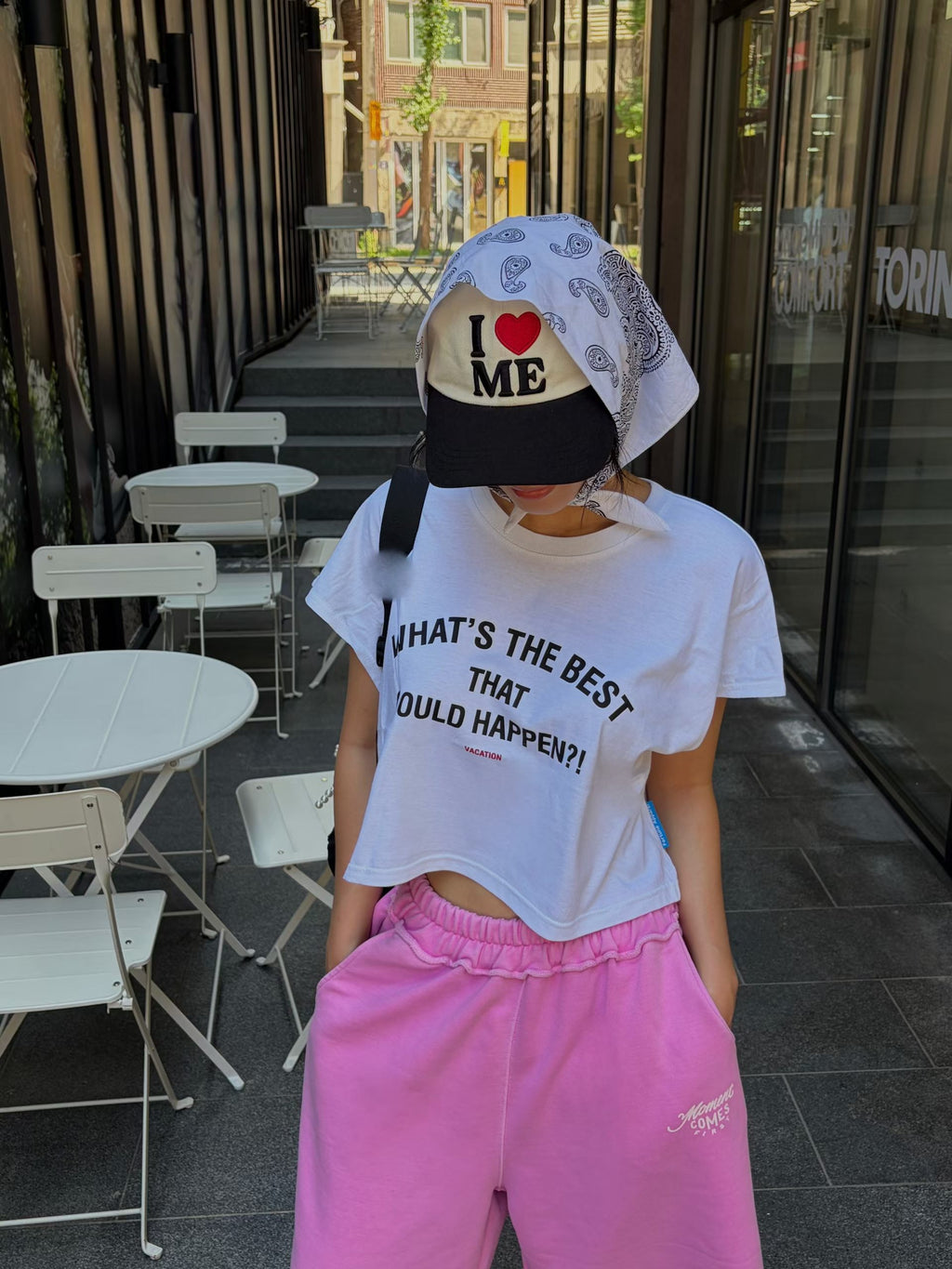 “WHAT‘S THE BEST”短Tee