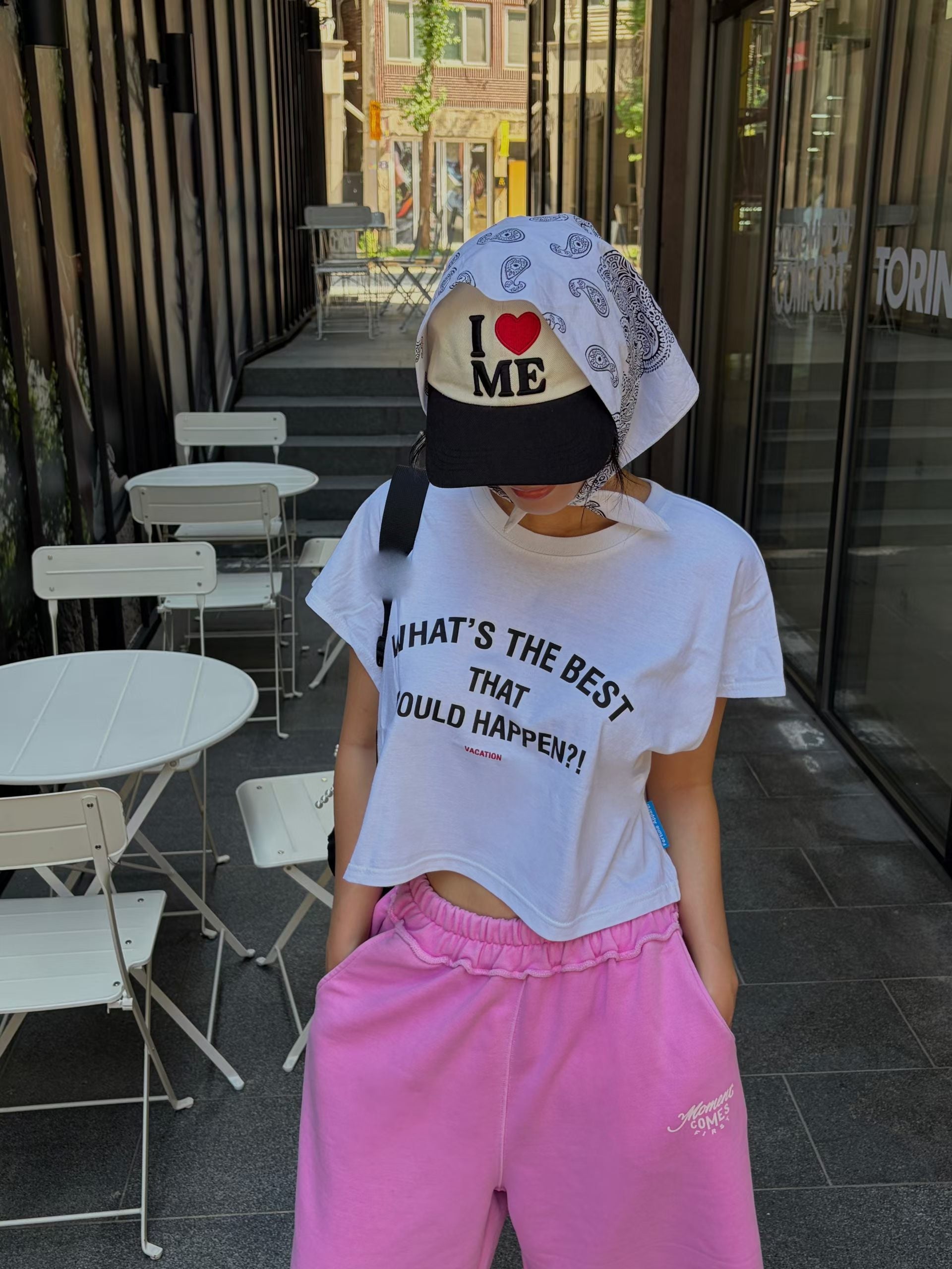 “WHAT‘S THE BEST”短Tee