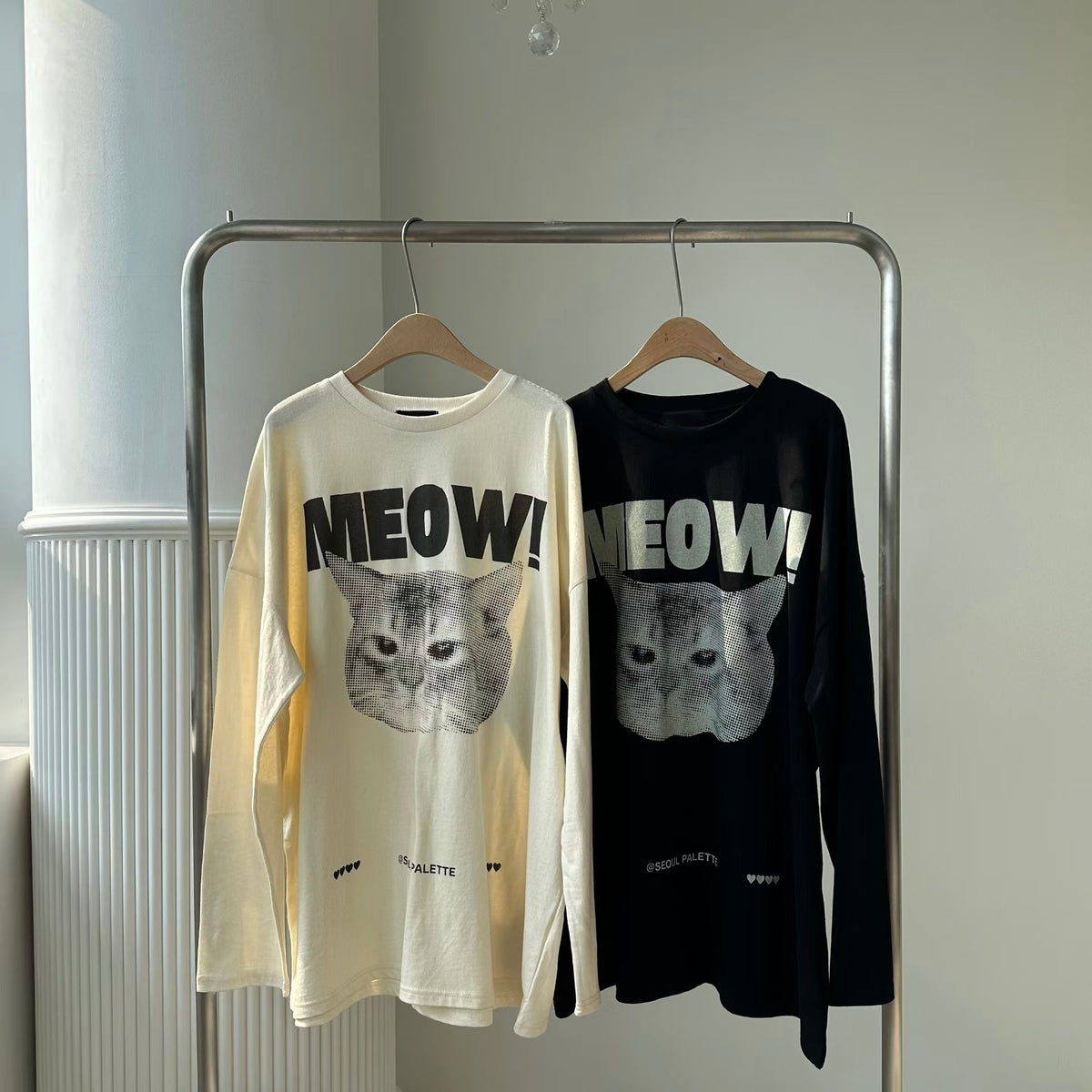 “MEOW”貓貓長Tee