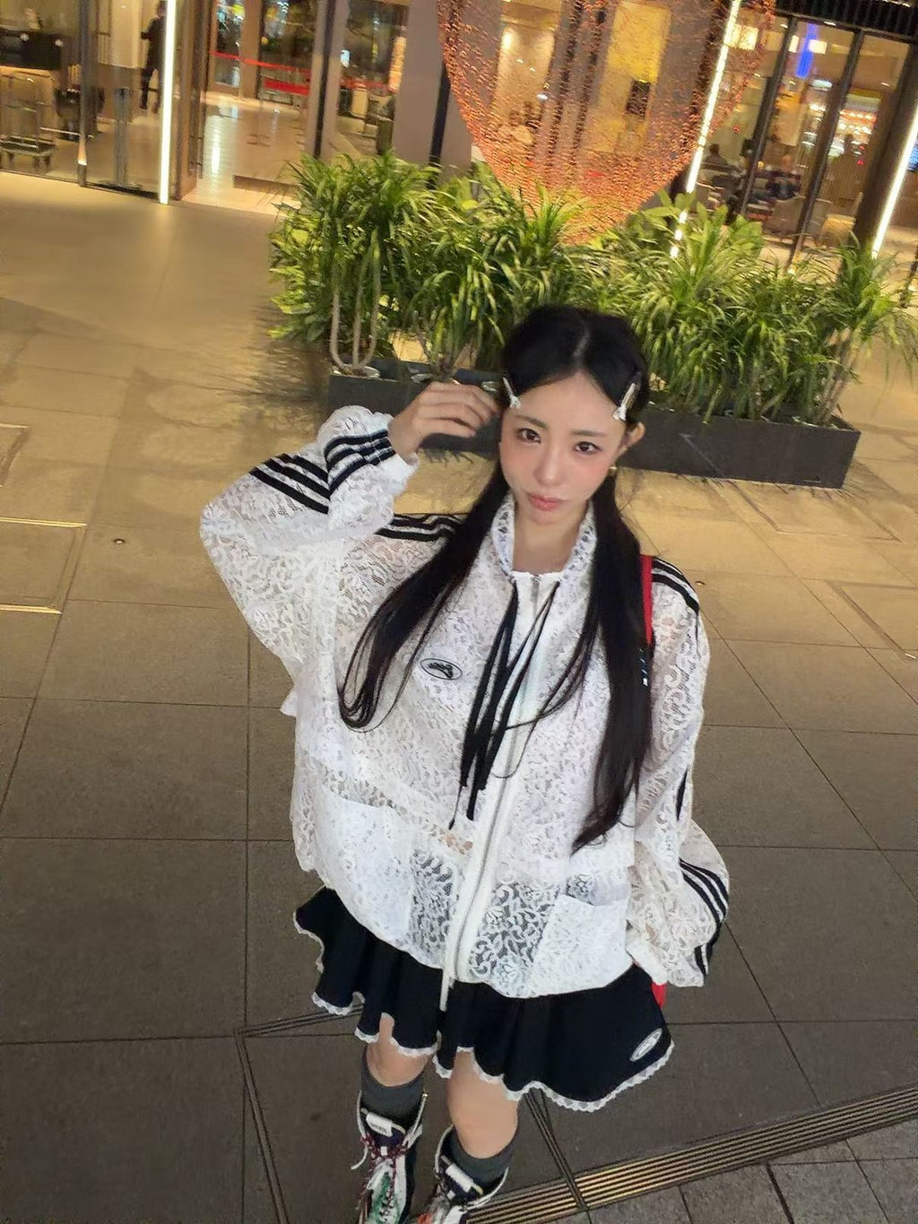 Lace拉鍊外套