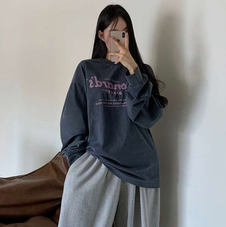 “Leonard”洗水長袖Tee