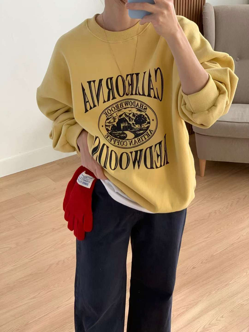 “CALIFORNIA”衛衣