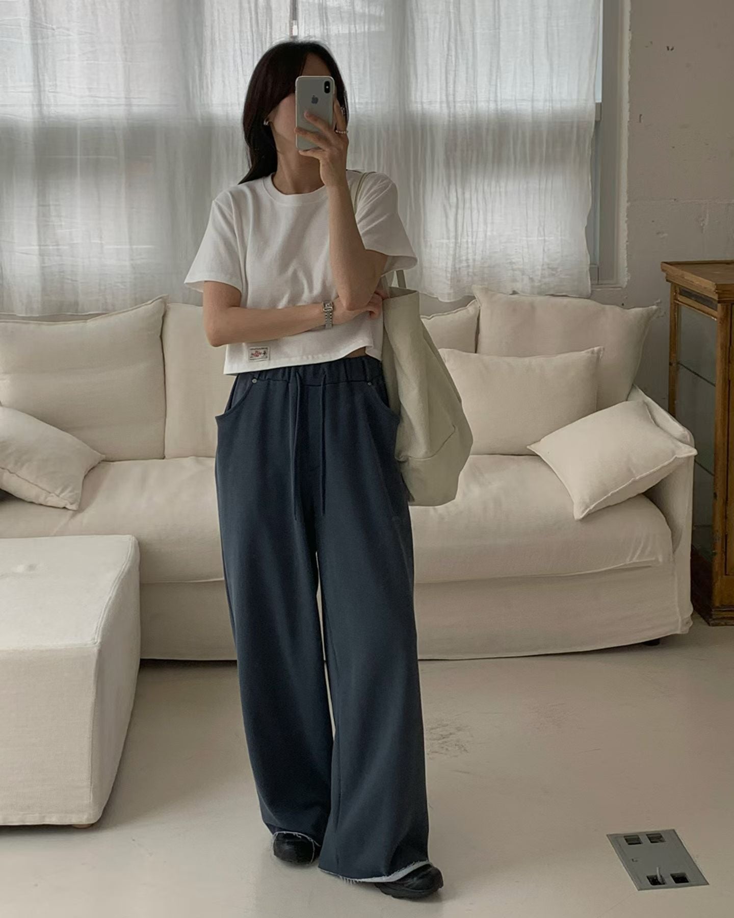 淨色短Tee